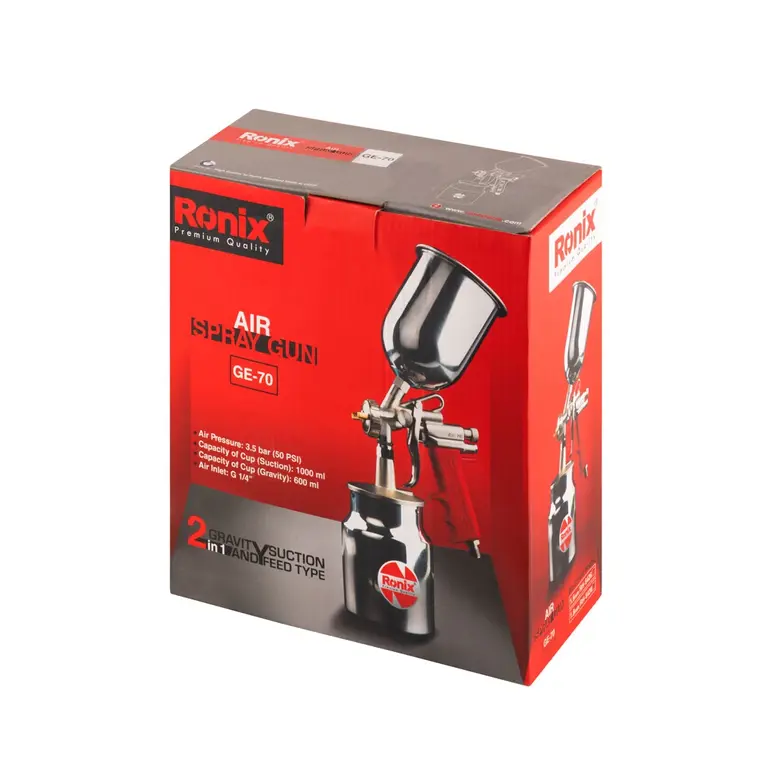 پیستوله بادی دو کاسه سایز 1.6 رونیکس RH 6426